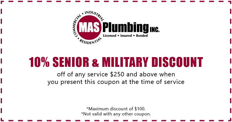10% Off any service for Seniors & Military members Coupon